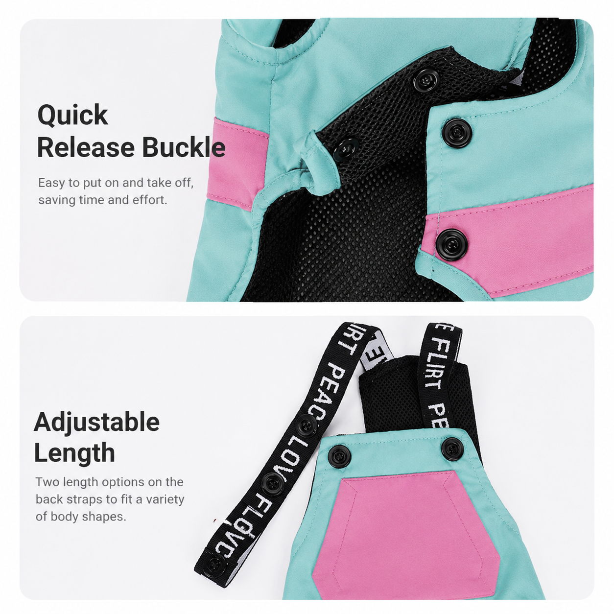Waterproof Dog Overalls for Small Dogs | Adjustable Outdoor Pet Raincoat Jumpsuit