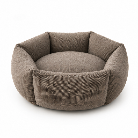 Luxury Hexagon Pet Bed  Minimalist Orthopedic Dog & Cat Sofa Bed