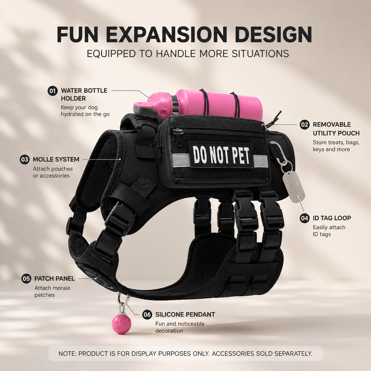 Tactical Adventure Dog Harness
