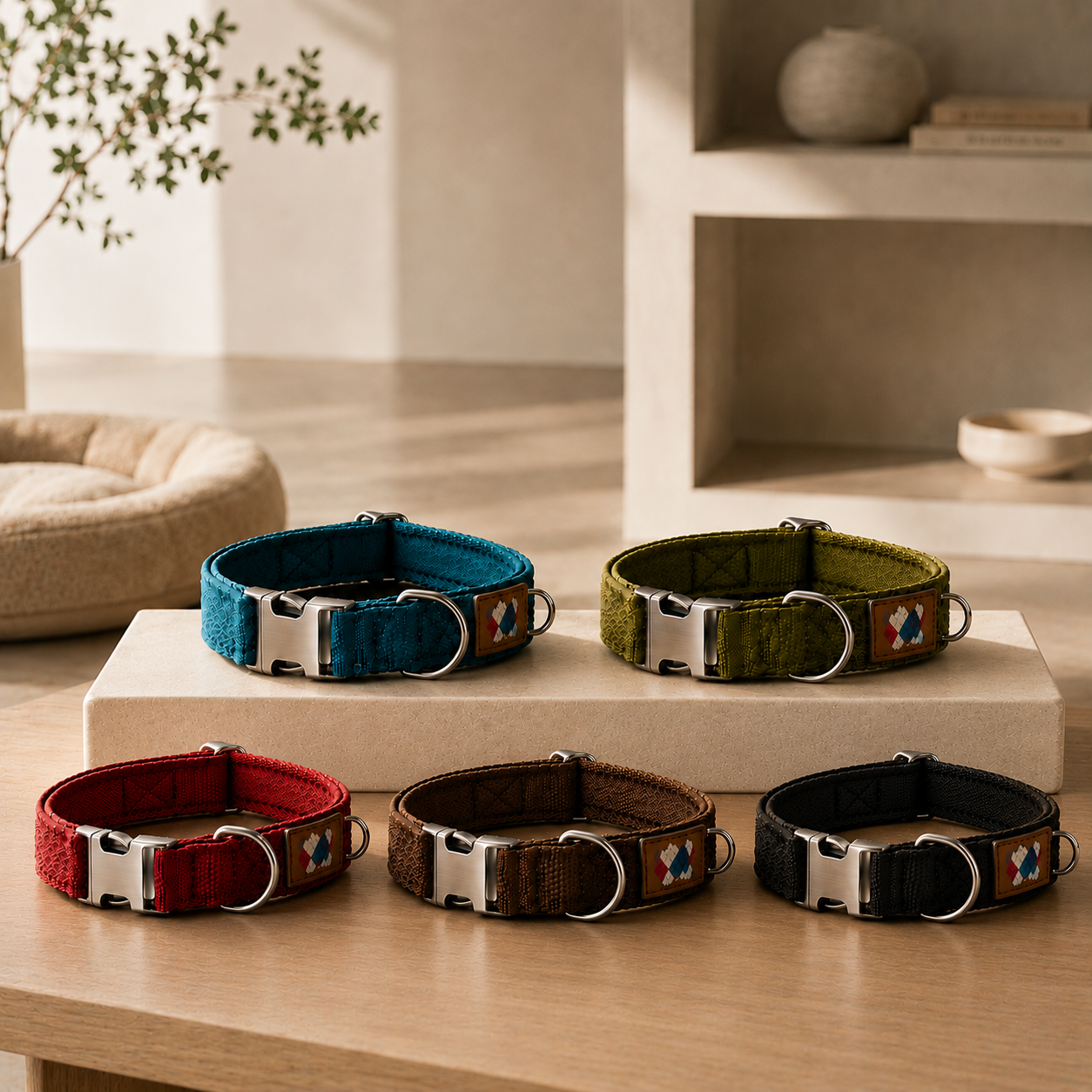Tactical Canvas Dog Collar