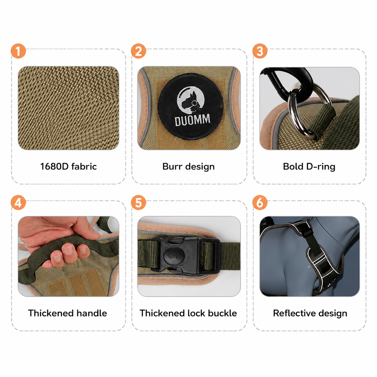 Adjustable Comfort Dog Harness