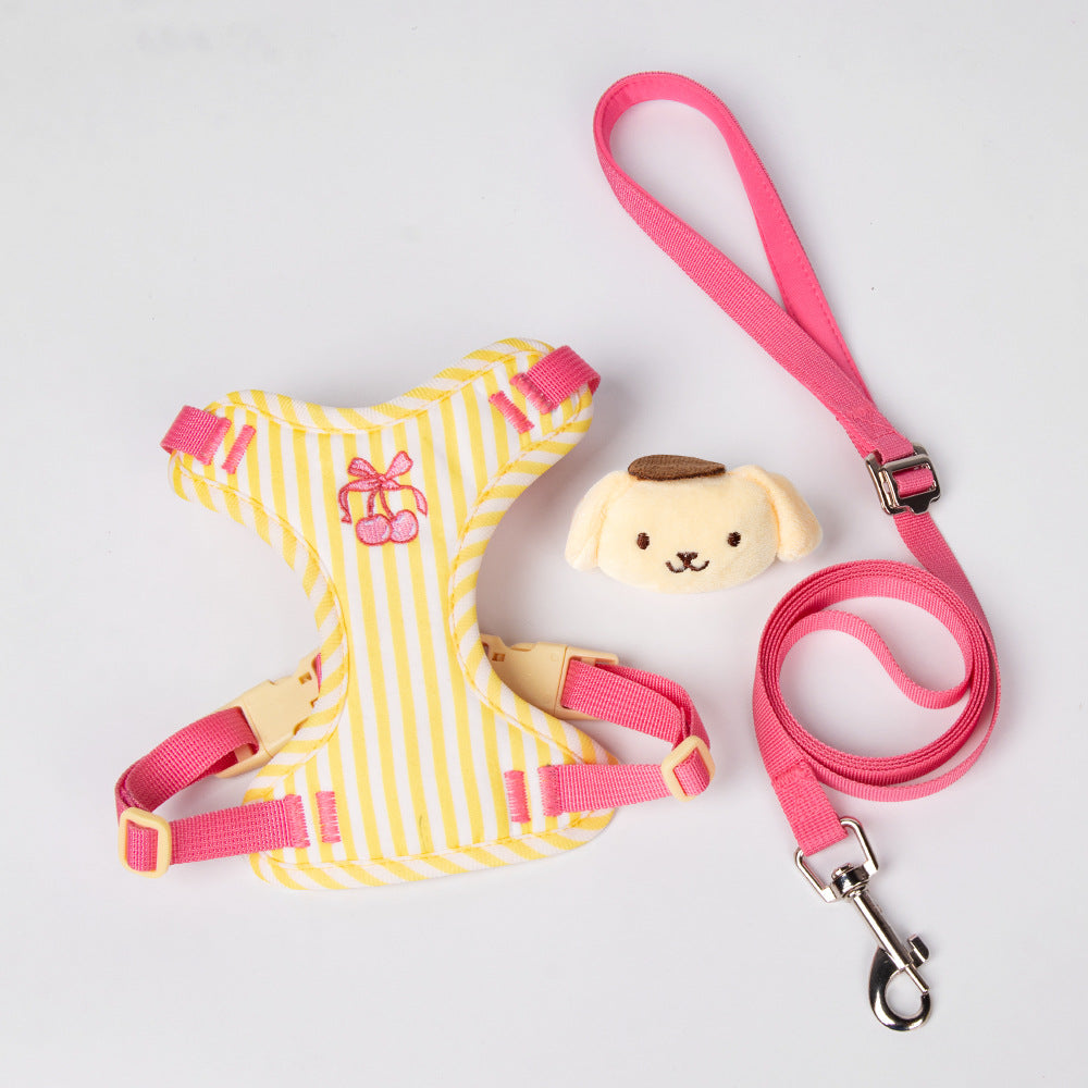 Anti-Escape Harness with Leash for Small Dogs