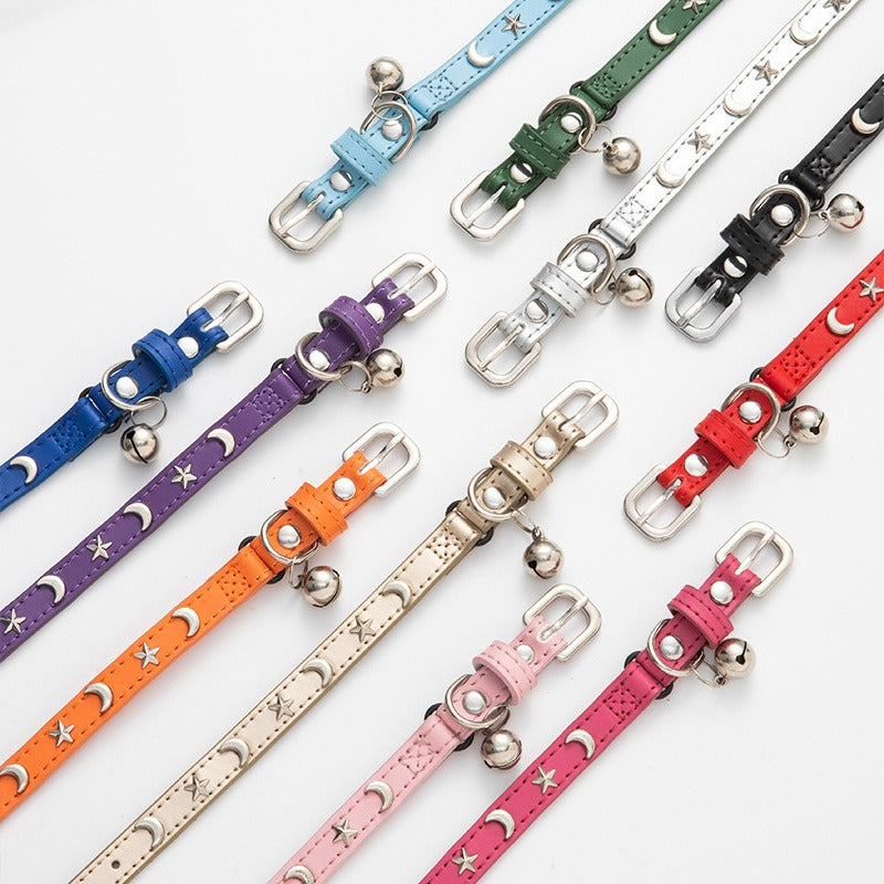 Bell Collar for Cats & Dogs, Pet Decorative Accessory