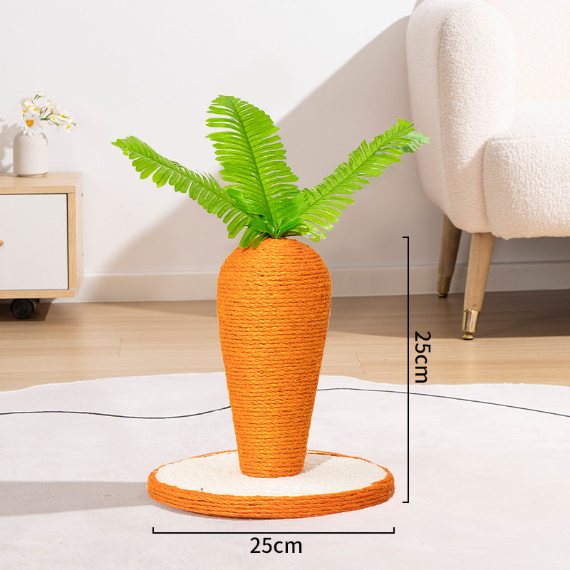 Vertical Cat Tree & Durable Scratching Pad