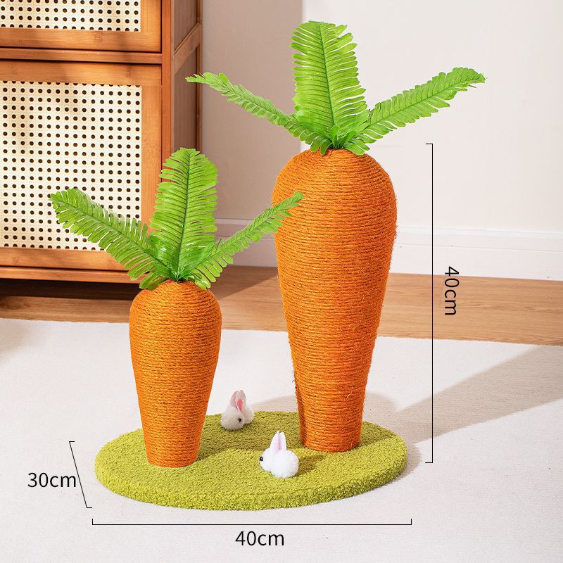 Vertical Cat Tree & Durable Scratching Pad
