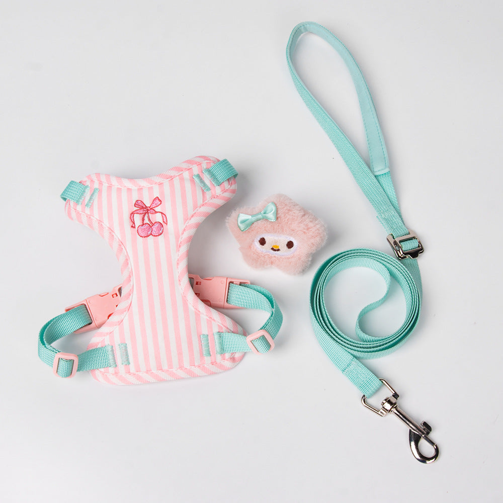 Anti-Escape Harness with Leash for Small Dogs