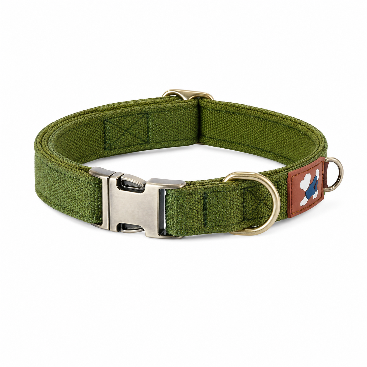 Tactical Canvas Dog Collar