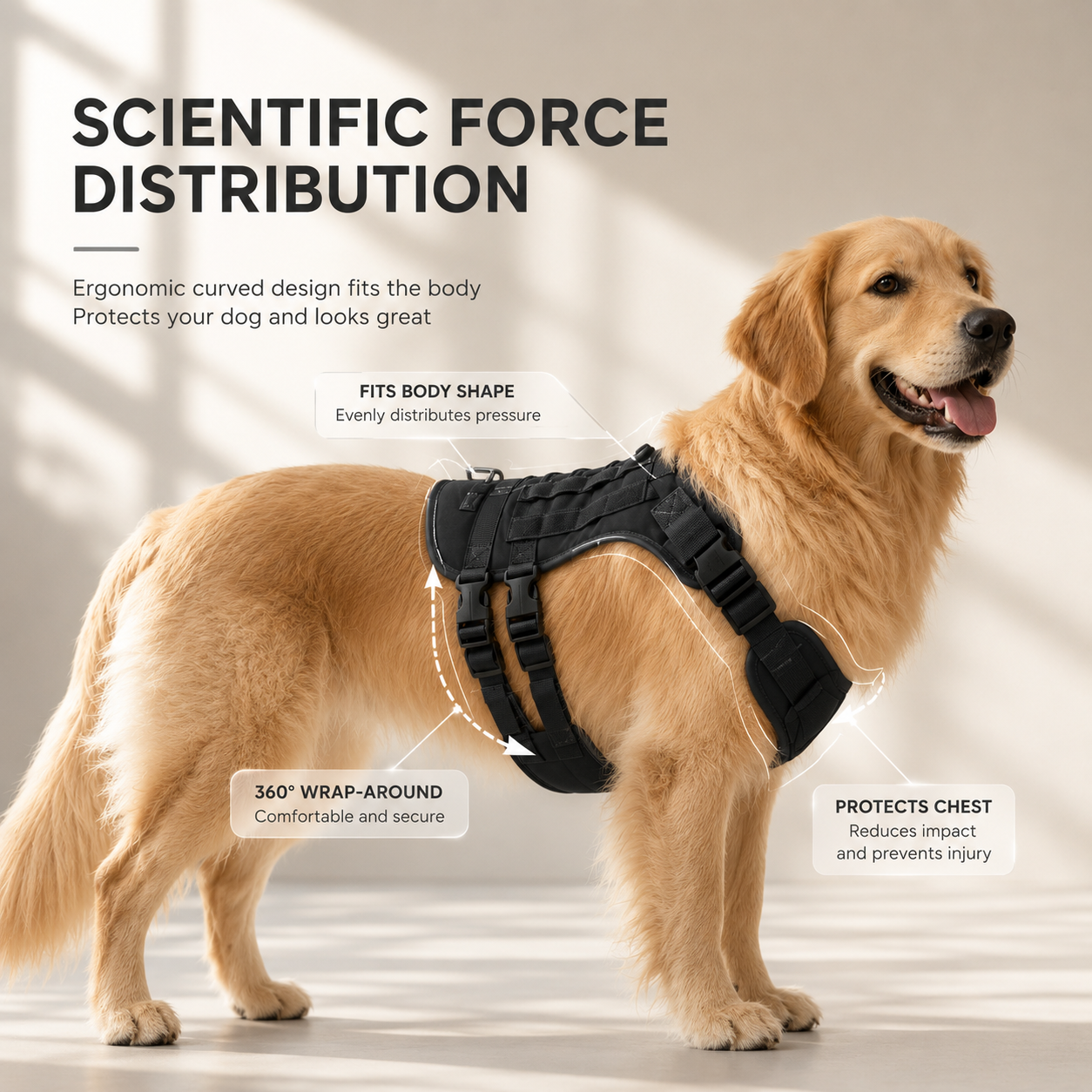 Tactical Adventure Dog Harness