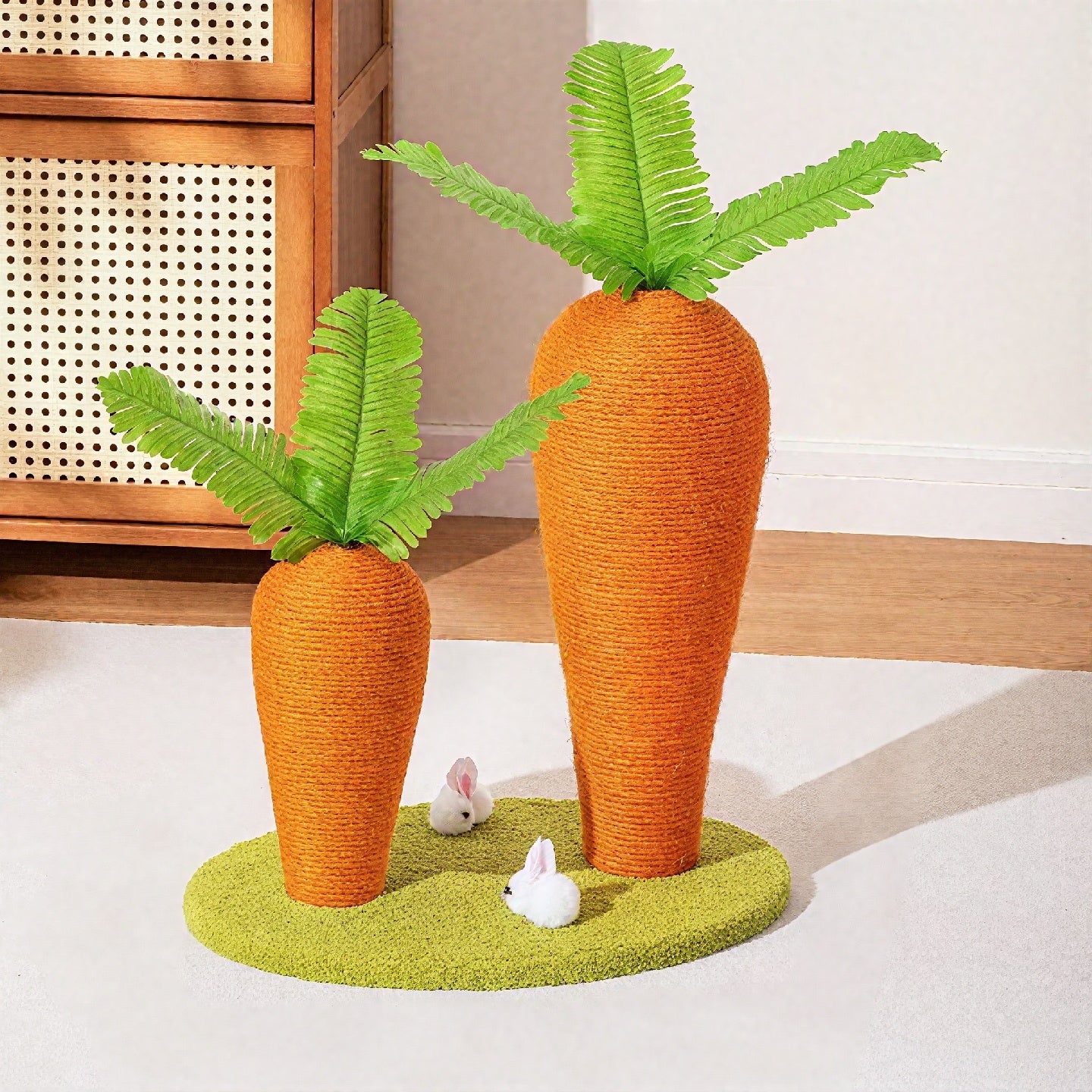 Vertical Cat Tree & Durable Scratching Pad