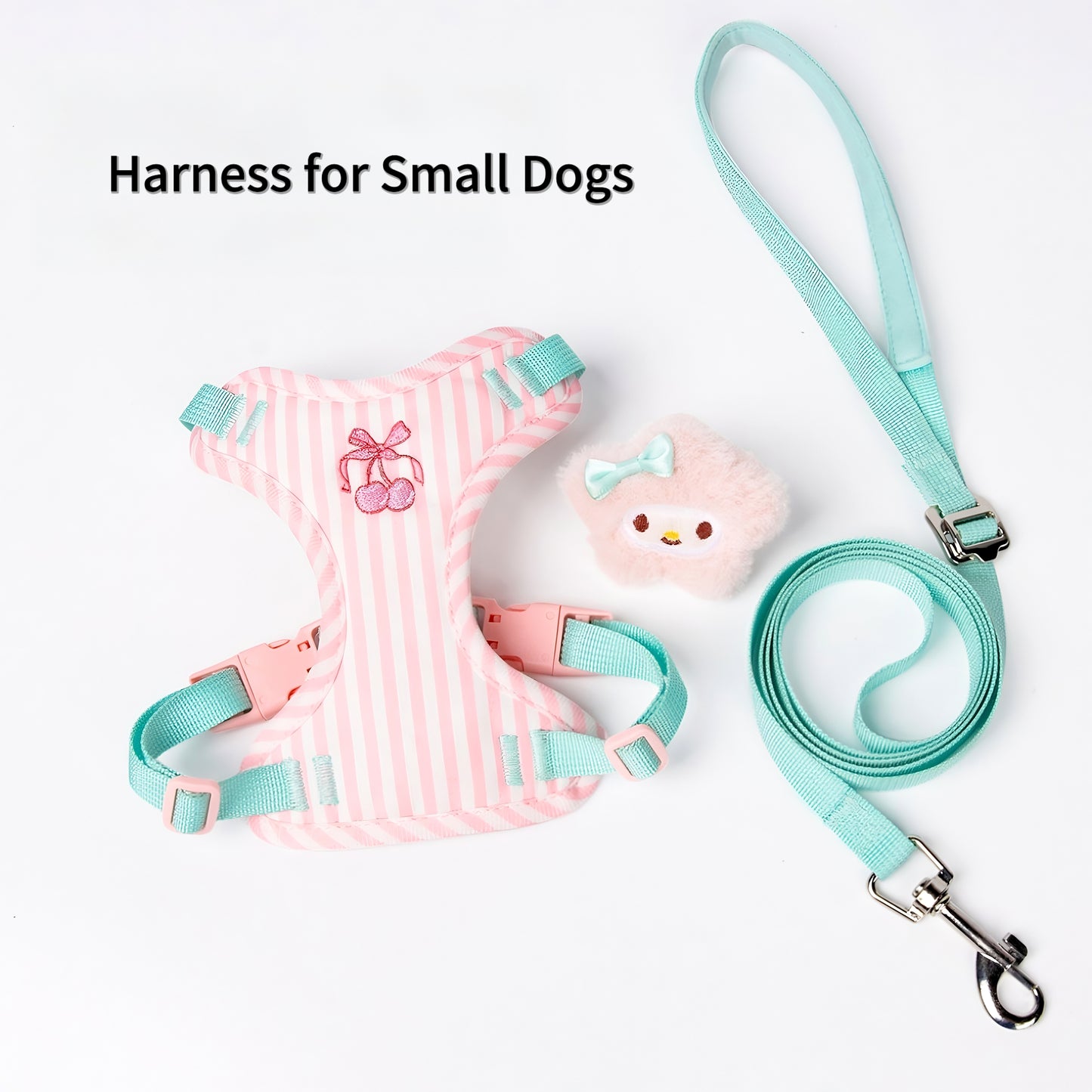 Anti-Escape Harness with Leash for Small Dogs
